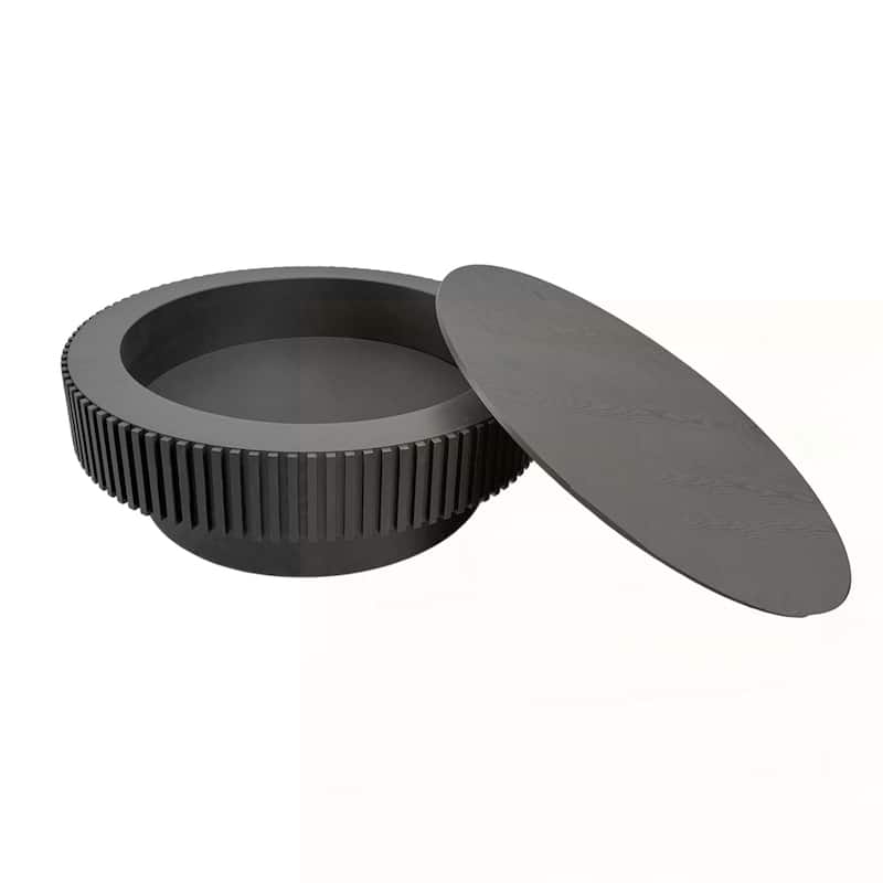 Round Coffee Table with Storage