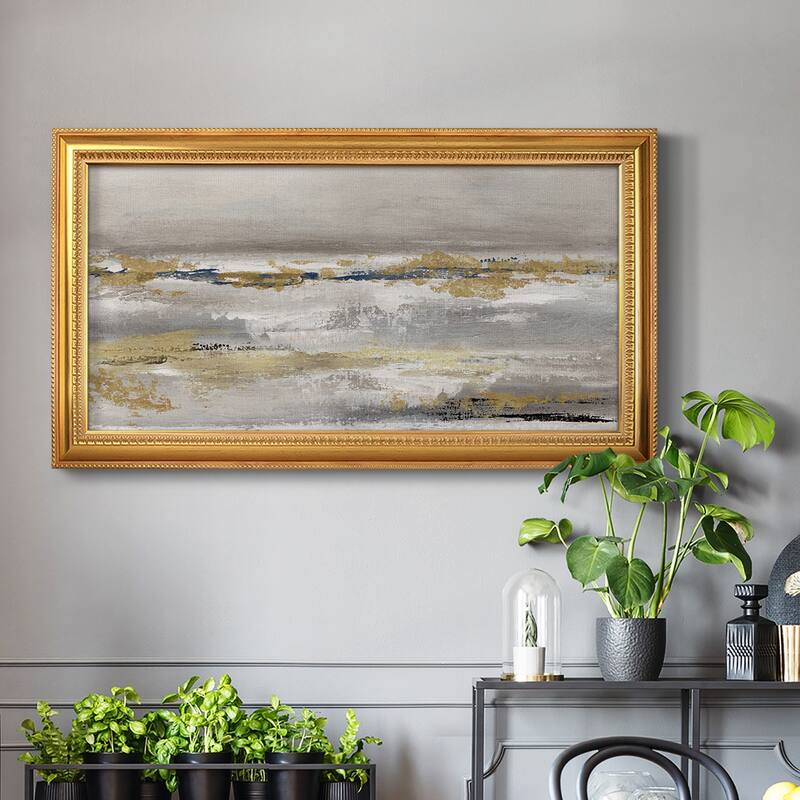Golden Fog Premium Framed Canvas- Ready to Hang