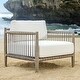 preview thumbnail 4 of 3, Uttermost Borneo White Outdoor Lounge Chair