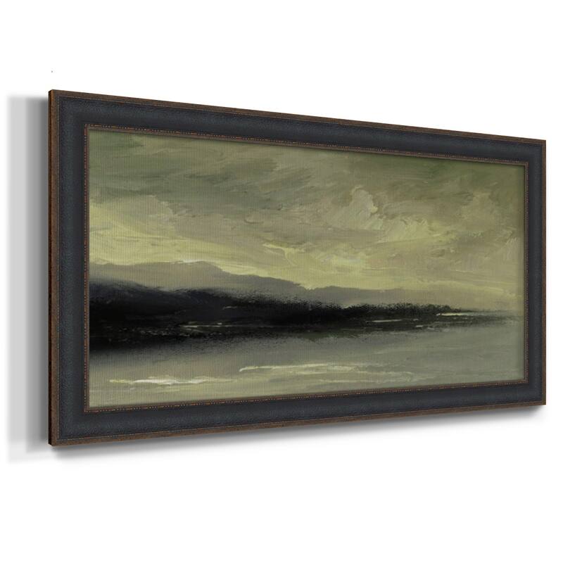Coastal Dawn Premium Framed Canvas- Ready to Hang