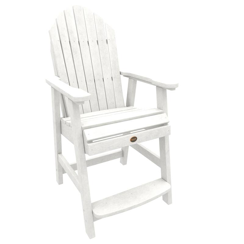 Highwood Commercial 3-Piece Adirondack 36" Bistro Counter Height Dining Set