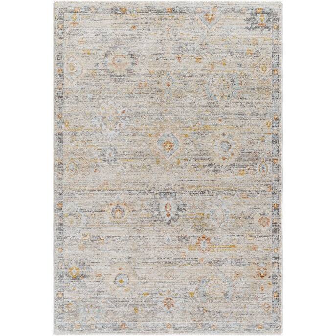 Livabliss Rojin Distressed Oriental Area Rug
