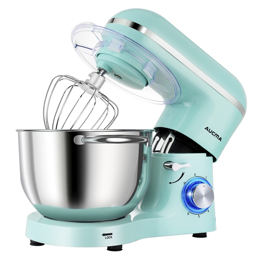  Howork Electric Stand Mixer,10+p Speeds With 6.5QT Stainless  Steel Bowl,Dough Hook, Wire Whip & Beater,for Most Home Cooks,Silver: Home  & Kitchen