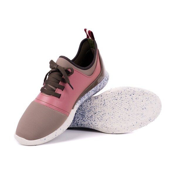 pink bally sneakers