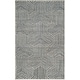 preview thumbnail 9 of 8, SAFAVIEH Handmade Mirage Candan Modern Abstract Viscose Rug 5' x 8' - Light Grey/Charcoal - Rectangle