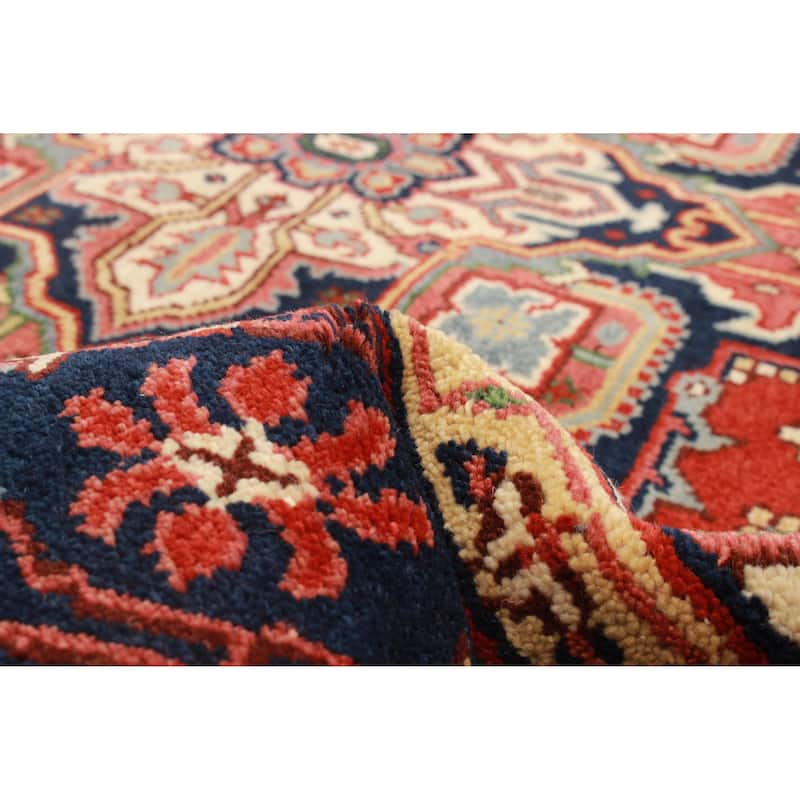 ECARPETGALLERY Hand-knotted Serapi Heritage Red Wool Rug - 6'0 x 9'1
