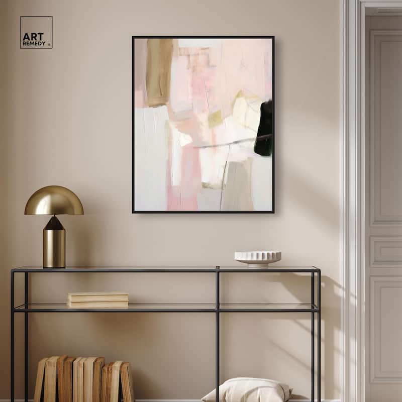 Pistachio Pink II Canvas by Art Remedy
