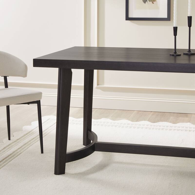 Middlebrook Rustic Solid Oak Wood 70-inch Rectangle Dining Table