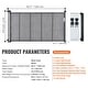 preview thumbnail 6 of 94, Mesh Foldable Wide Retractable Baby Gate Suitable for Playrooms Kitchens Or Hallways