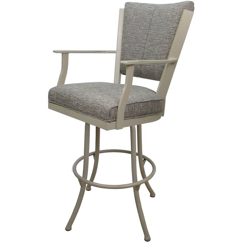 Swivel Extra Tall 34" (35") Metal Bar Stool Montana on Noam Base - 34" Seat