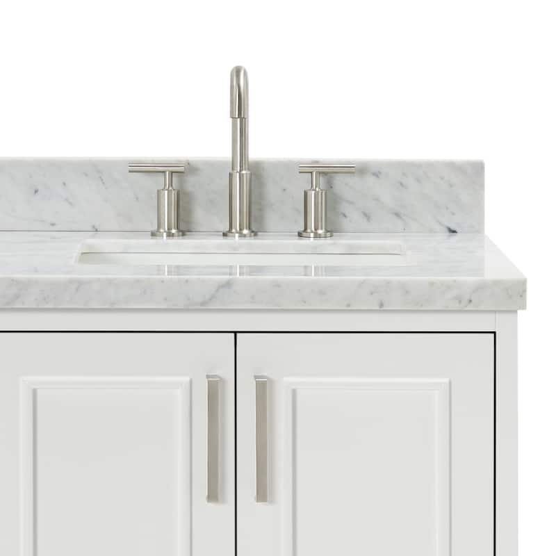 Ariel M061DCWRVO Stafford 61" Free Standing Double Basin Vanity Set