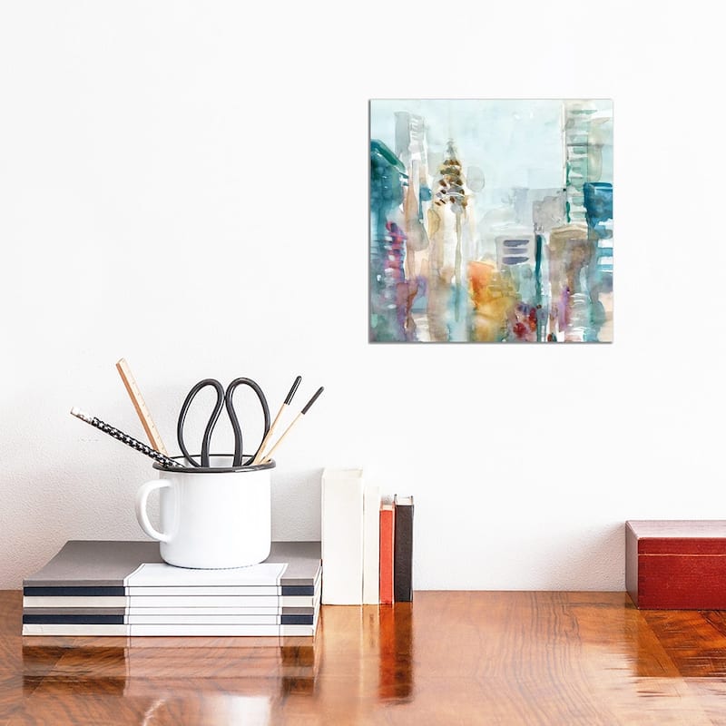 iCanvas "Spectrum NYC" by Carol Robinson Canvas Print - 12x12x0.75