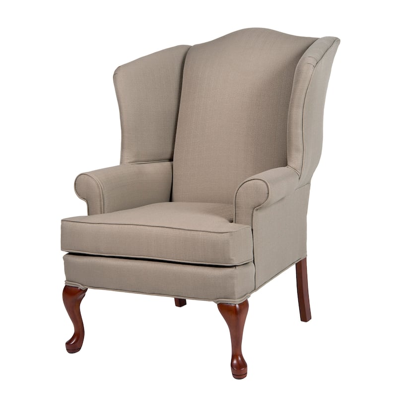 Elyse Wingback Accent Chair by Greyson Living - beige