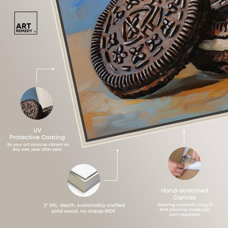Ode to the Oreo Canvas by Art Remedy