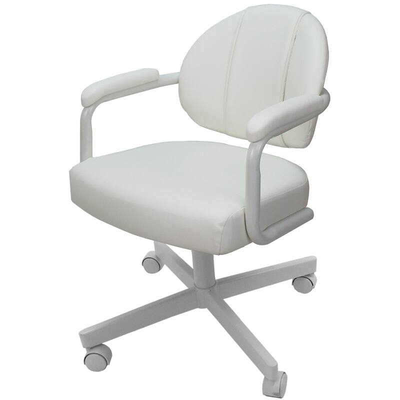 Swivel Tilt Kitchen Chair with Wheels M-70 Casters - N/A