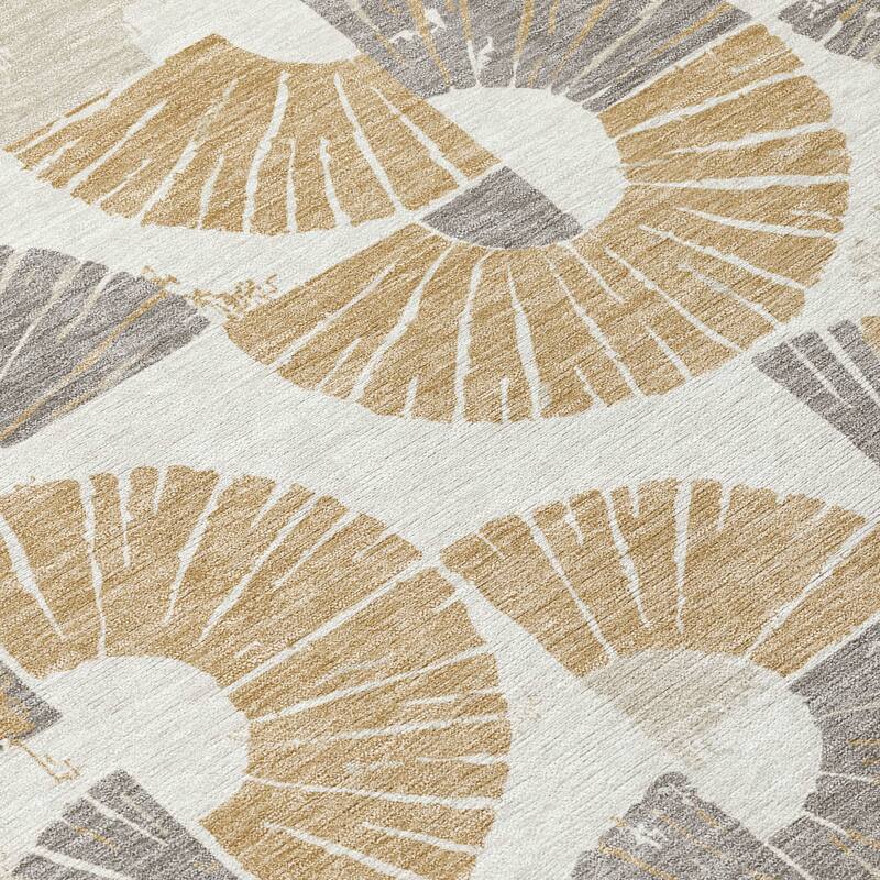 Machine Washable Indoor/ Outdoor Modern Jay Chantille Rug