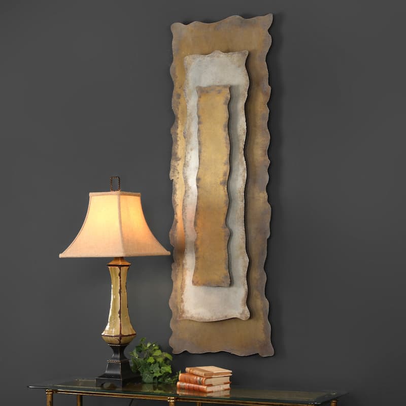 Uttermost Jaymes 20 1/2 Inch x 60 1/4 Inch Wall Sculpture by Grace