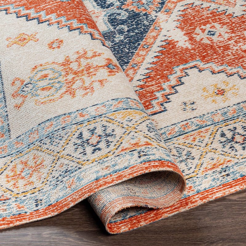 Livabliss Huntington Beach Bohemian Tribal Indoor / OutdoorArea Rug