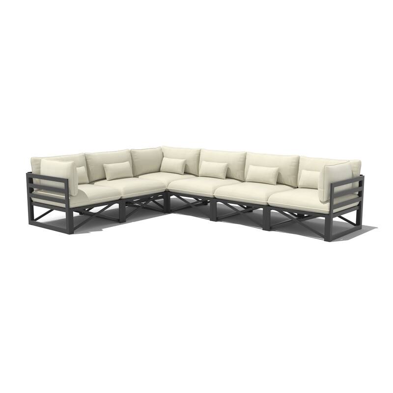 Simon 6pc Multi-Chair Seating Group