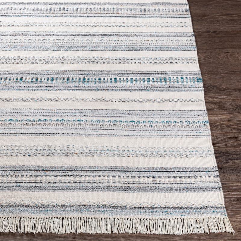 Surya Bala Modern Stripe Outdoor Area Rug