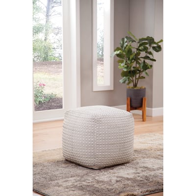 Steve Silver Haxtun Handwoven Pouf