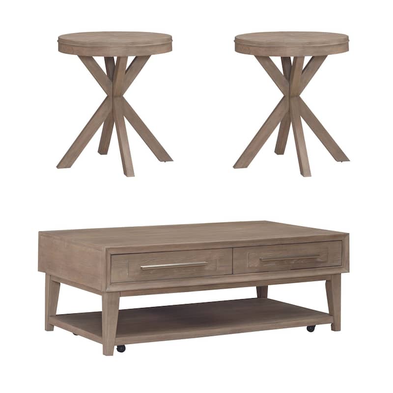 Liberty Furniture Brentwood Accent Table Sets Cocktail and End Tables - Various Options
