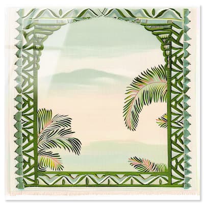 Palm View Vista Acrylic by Art Remedy, Ready to Hang