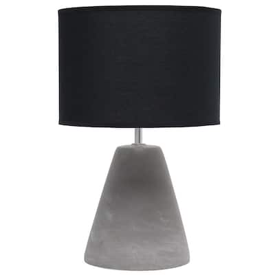 Simple Designs Pinnacle Concrete Table Lamp