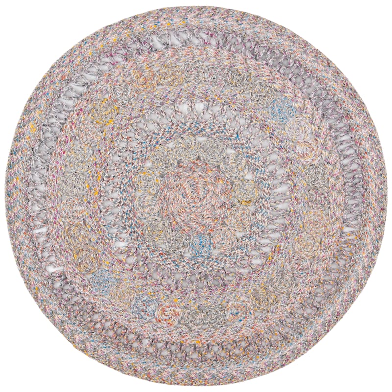 SAFAVIEH Handmade Cape Cod Nadjia Farmhouse Polyester Rug