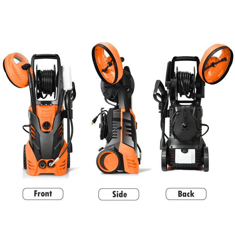 2200W 2.0 GPM Electric Pressure Washer with 5 Nozzles