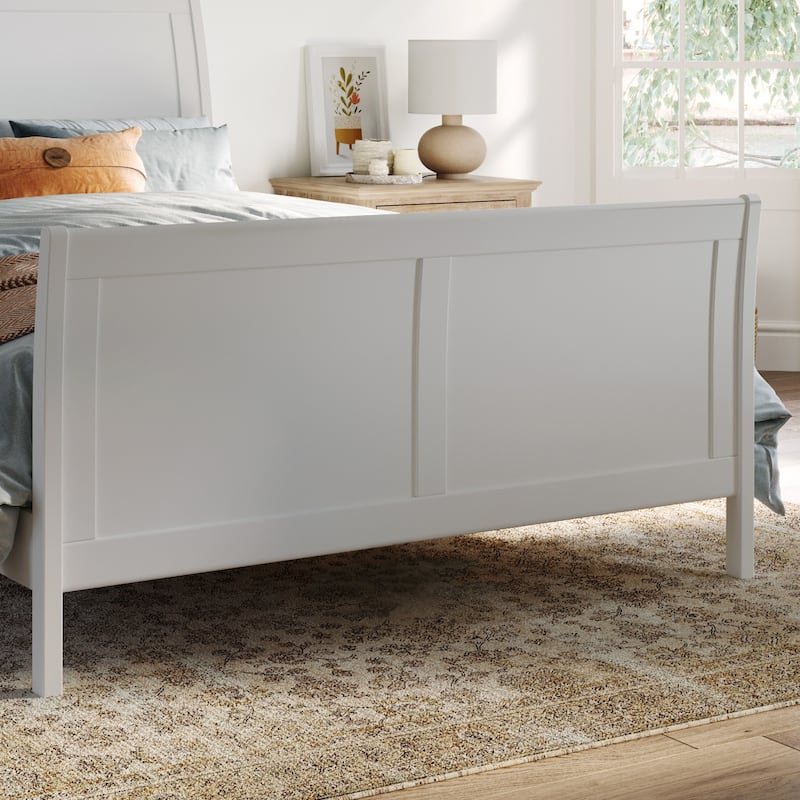 AFI Portland Foundation Bed with Matching Footboard