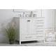 preview thumbnail 2 of 7, Elegant Lighting VF18836 Irene 36" Free Standing Single Basin Vanity