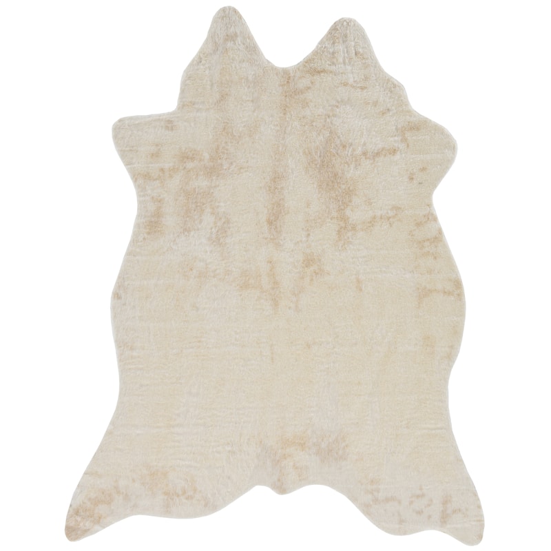Faux Cowhide Area Rug - 5' x 6'6"