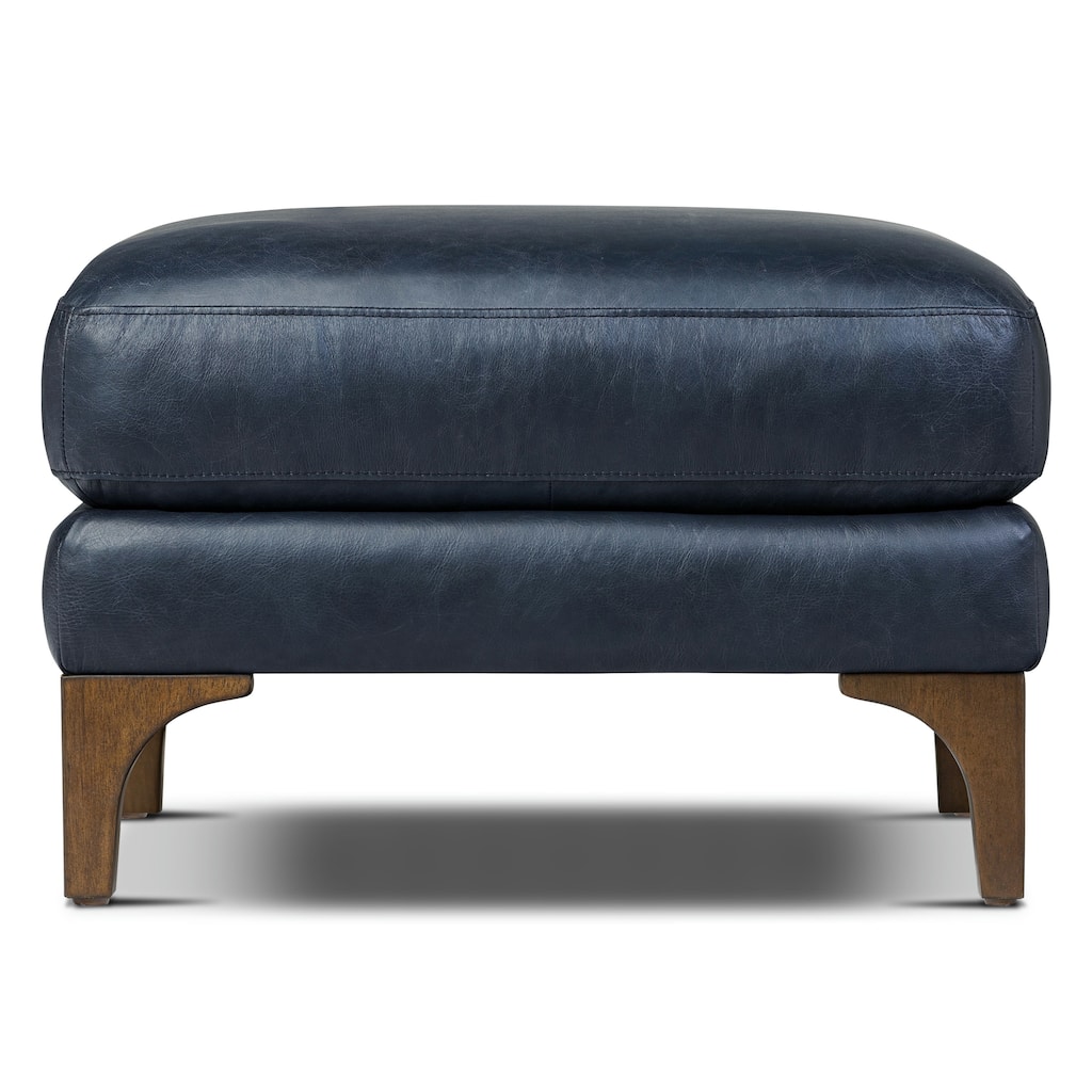 Poly & Bark Sorrento Ottoman - Full Grain Genuine Italian Leather