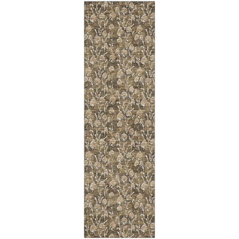 Premium Washable Super Soft Floral Contemporary Mayfield Rug