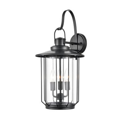 Belvoir 3 Light Outdoor Wall Sconce