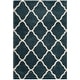 preview thumbnail 141 of 145, SAFAVIEH Hudson Shag Ariola Trellis 2-inch Thick Rug 6' x 9' - Slate Blue/Ivory