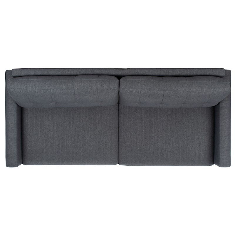 SAFAVIEH Home Gneiss Modern Linen Sofa - 85"W x 38"D x 34"H