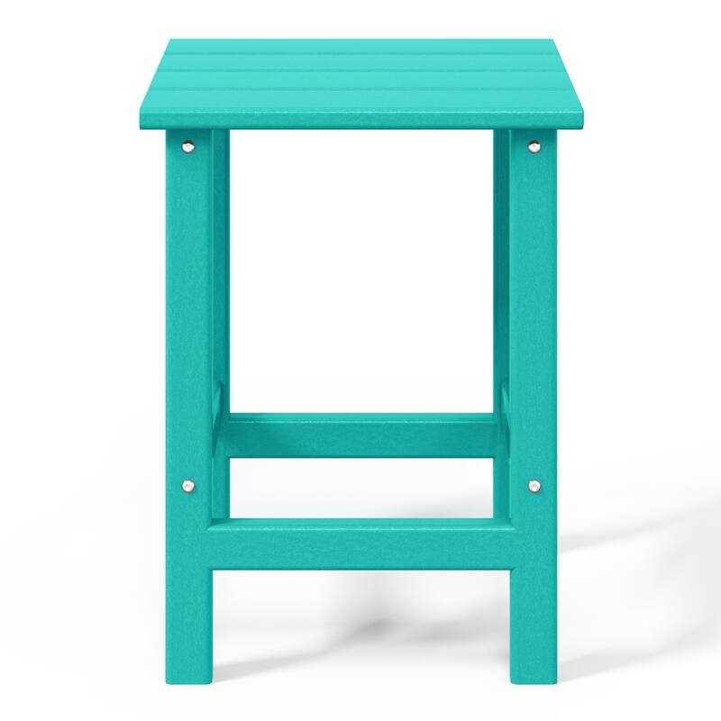 Laguna Hdpe All Weather Outdoor Patio Rocking Chairs With Side Table (3-Piece Set)