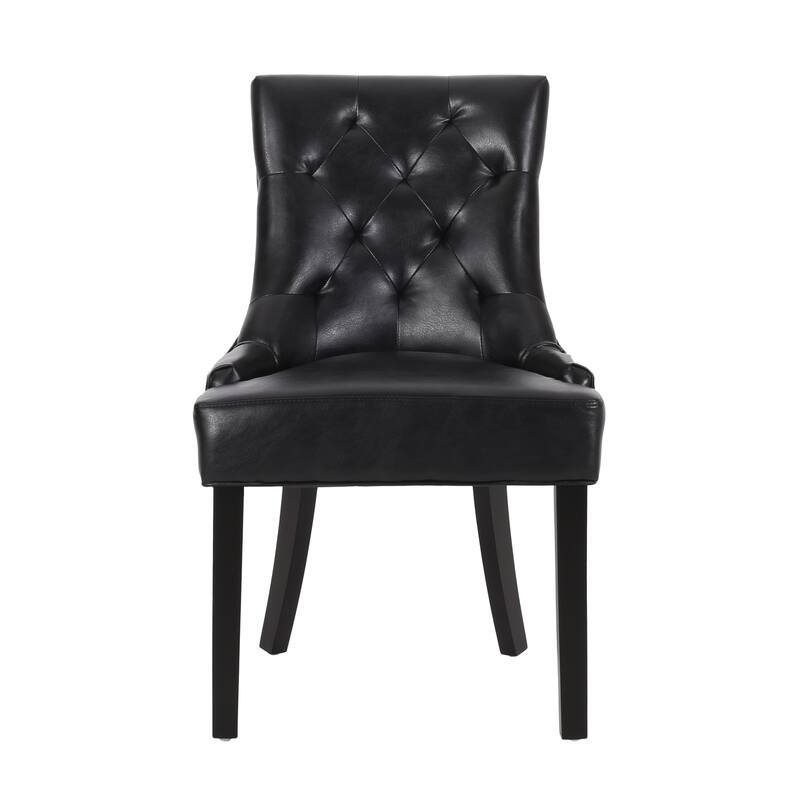 Cheney Tufted Dining Chairs (Set of 2) by Christopher Knight Home