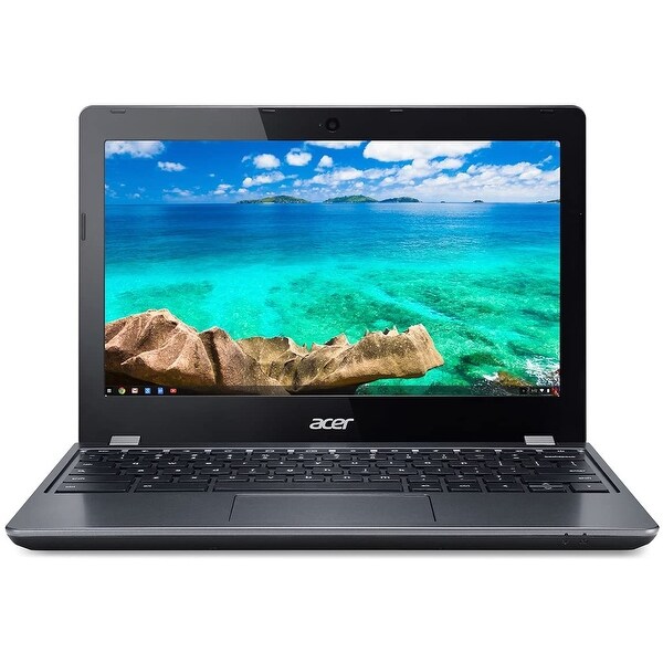 Acer Chromebook C740-C4PE 11.6-in Refurb Laptop - Intel Celeron 1.70 GHz 4GB 16GB SSD Chrome OS - Bluetooth, Webcam, Grade B. Opens flyout.