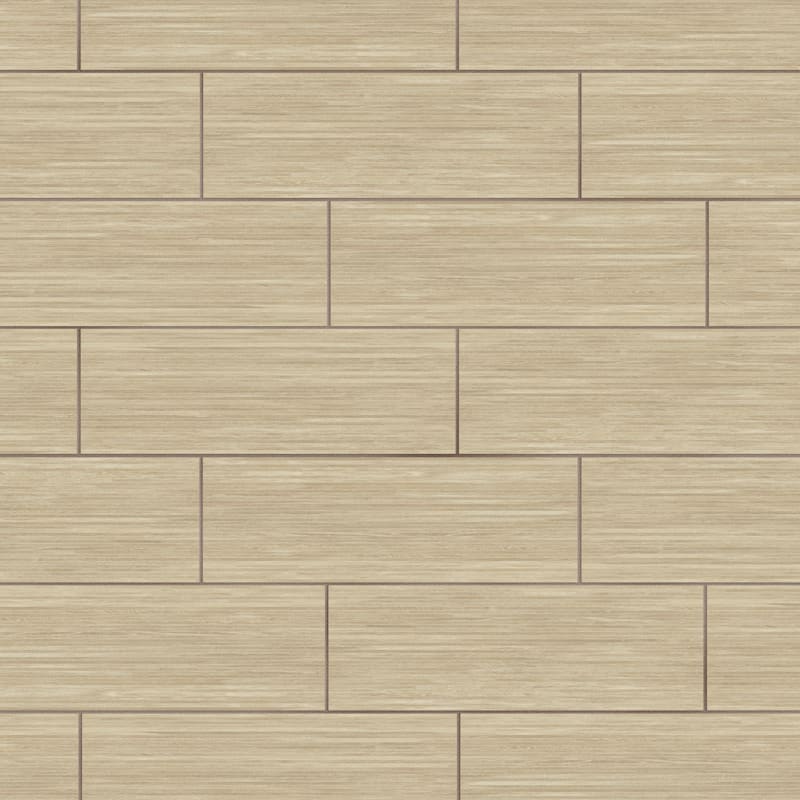 Merola Tile Larchwood Alder 15-3/4" x 47-1/4" Fluted Ceramic Wall Tile