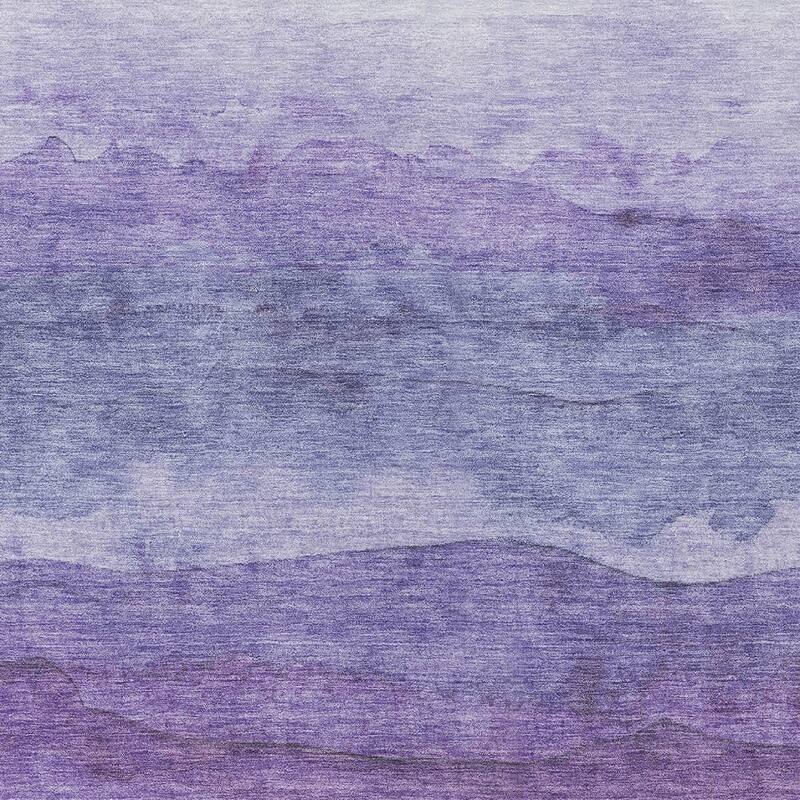 HomeRoots Abstract Modern Rectangle Outdoor Rug