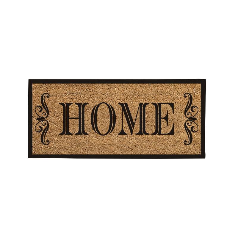 Home Flocked Sassafras Coir Switch Mat