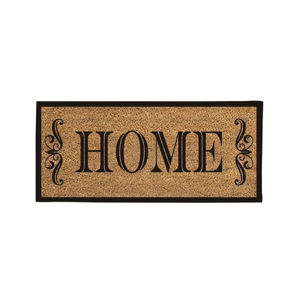 Home Flocked Sassafras Coir Switch Mat