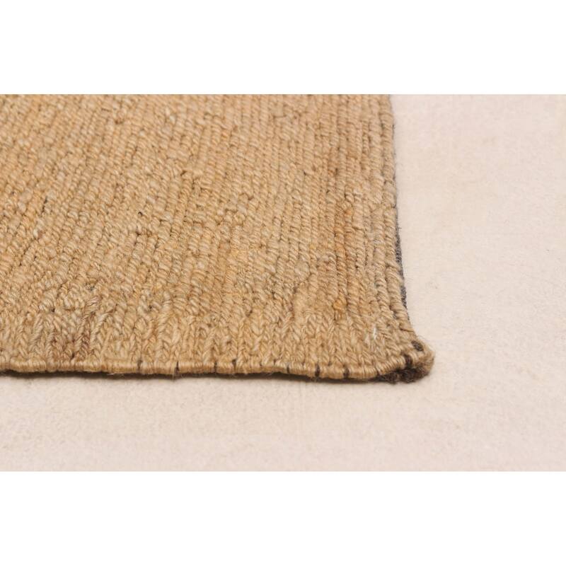 ECARPETGALLERY Flat-Weave Natural Beige Wool Tapestry Kilim - 8'3 x 9'7