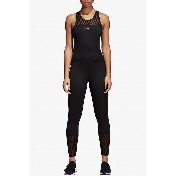 adidas black jumpsuit womens