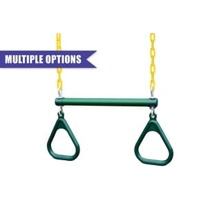Gorilla Playsets 17-inch Trapeze Bar with Rings