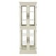 preview thumbnail 6 of 27, Lighted Tall Bookshelf Display Cabinet Curio Cabinet with Glass Door