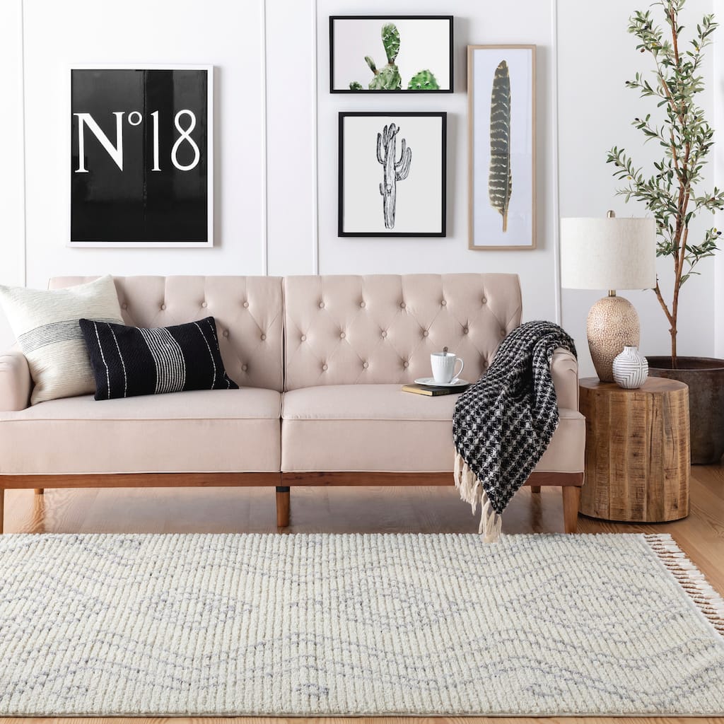 Mr. Kate Winston Boho Diamond Plush Area Rug